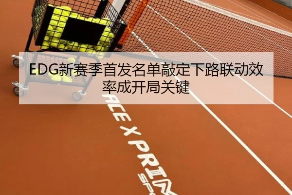 EDG新赛季首发名单敲定下路联动效率成开局关键